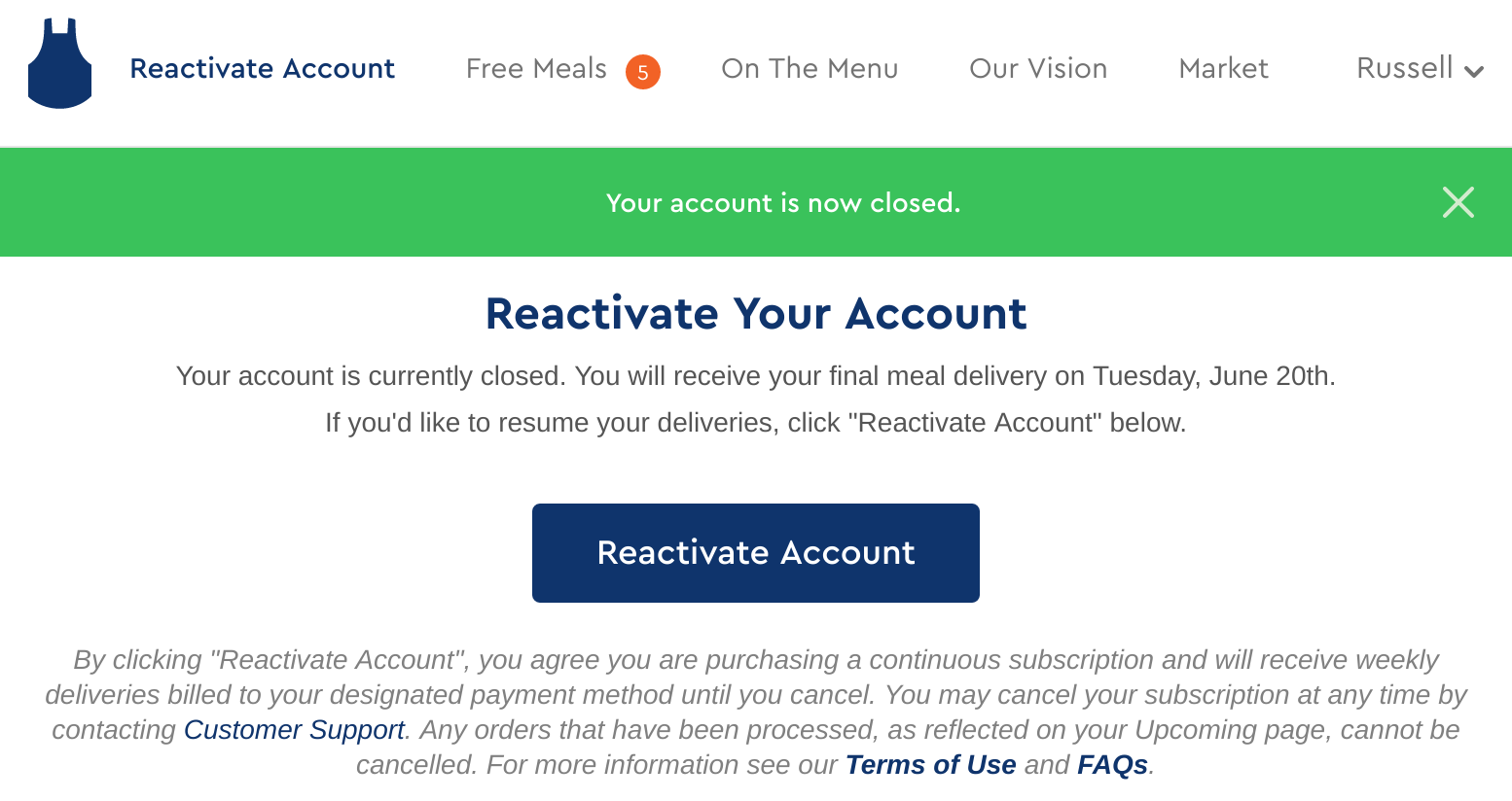 blue apron reactivation coupon